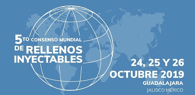 No México, Dr. Roberto Chacur faz palestra no 5° Consenso Mundial de Rellenos Inyectables